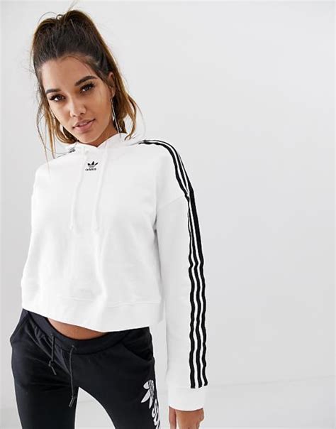 adidas Originals – adicolor – Kurzer Kapuzenpullover 